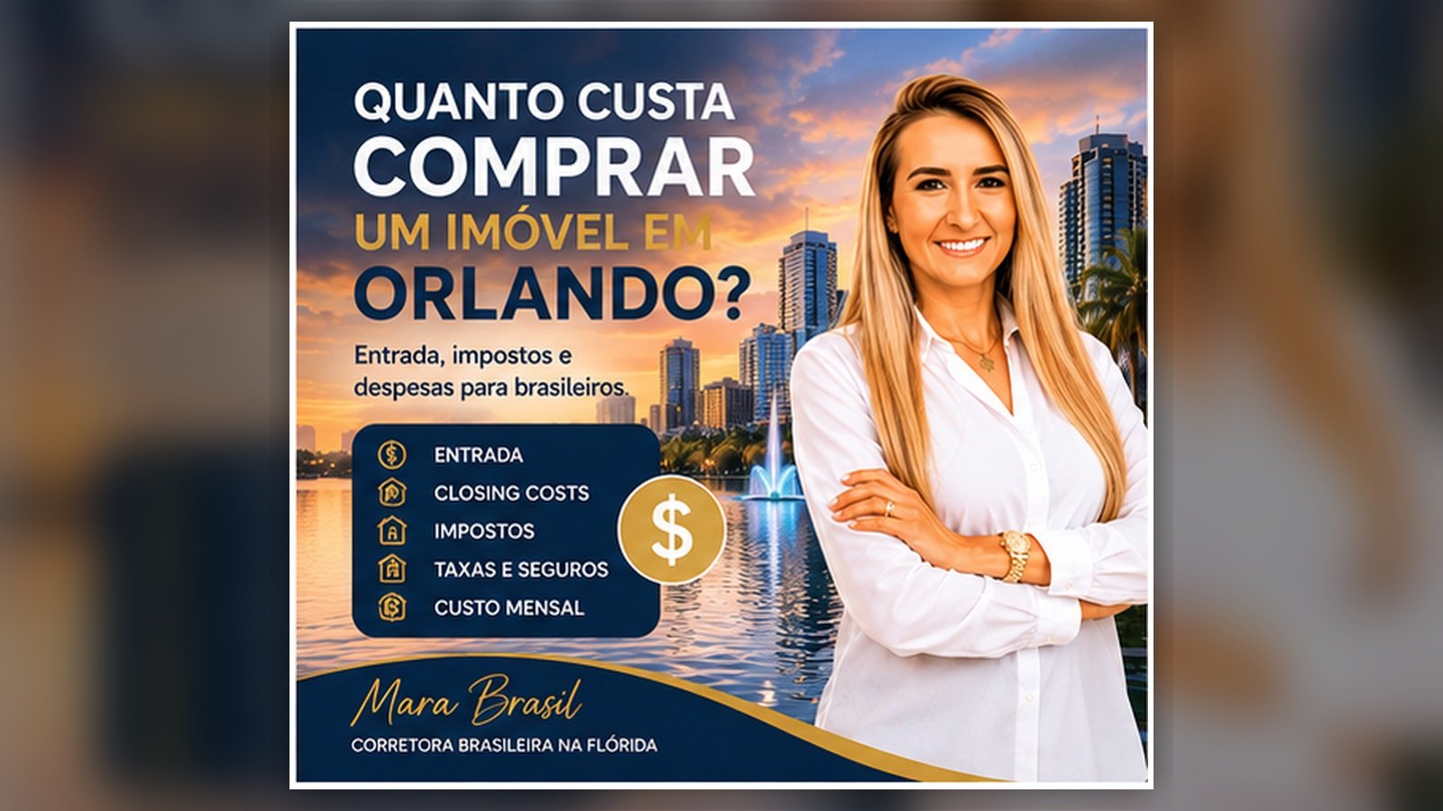 Quanto custa comprar um imóvel em Orlando? Guia completo para brasileiros